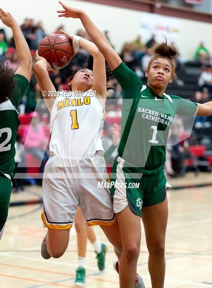 Thumbnail 2 in Sacred Heart Cathedral Preparatory vs. Menlo School (CIF CCS Open Div. Quarterfinal) photogallery.