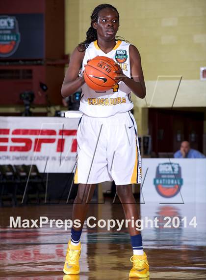 Thumbnail 3 in Riverdale Baptist vs. Edgewater (Dick's Sporting Goods National Tournament) photogallery.
