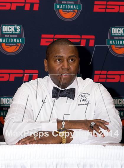 Thumbnail 3 in Riverdale Baptist vs. Edgewater (Dick's Sporting Goods National Tournament) photogallery.