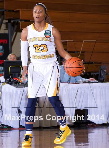 Thumbnail 2 in Riverdale Baptist vs. Edgewater (Dick's Sporting Goods National Tournament) photogallery.