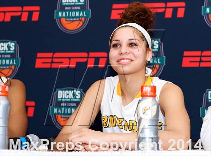 Thumbnail 1 in Riverdale Baptist vs. Edgewater (Dick's Sporting Goods National Tournament) photogallery.