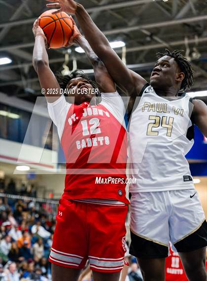 Thumbnail 2 in Paul VI vs. St. John's (WCAC Semi-Final) photogallery.
