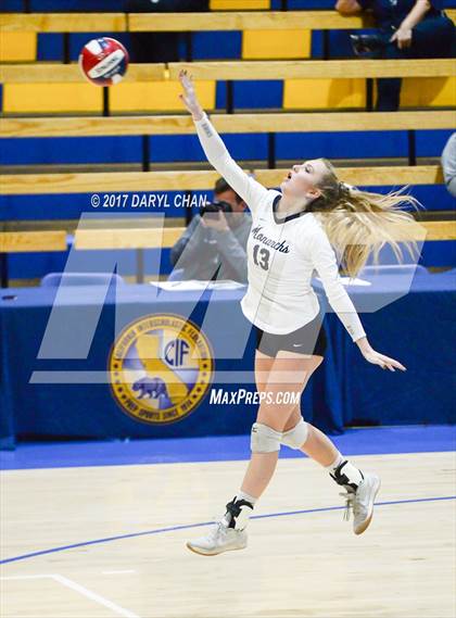 Thumbnail 2 in Archbishop Mitty vs. Mater Dei (CIF State Open Division Final) photogallery.