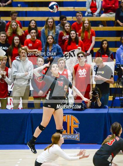 Thumbnail 2 in Archbishop Mitty vs. Mater Dei (CIF State Open Division Final) photogallery.