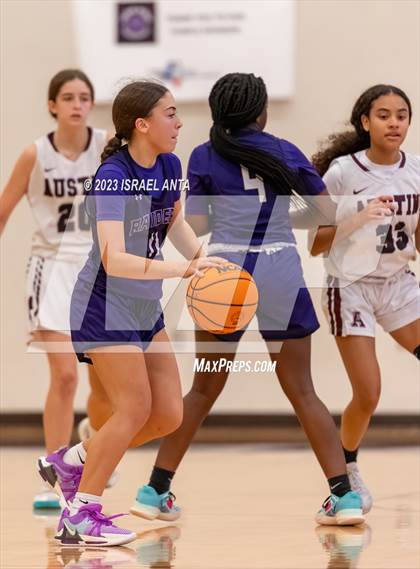 Thumbnail 2 in Austin High vs. Cedar Ridge (I45 Showdown) photogallery.