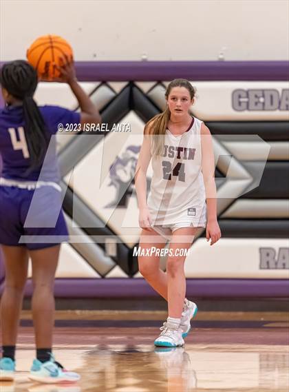 Thumbnail 1 in Austin High vs. Cedar Ridge (I45 Showdown) photogallery.