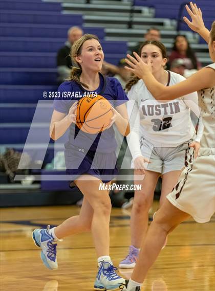 Thumbnail 3 in Austin High vs. Cedar Ridge (I45 Showdown) photogallery.