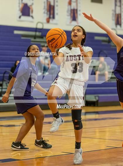 Thumbnail 3 in Austin High vs. Cedar Ridge (I45 Showdown) photogallery.