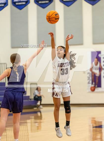 Thumbnail 2 in Austin High vs. Cedar Ridge (I45 Showdown) photogallery.