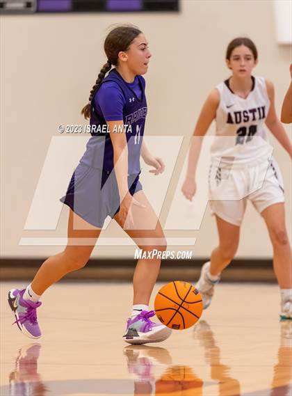 Thumbnail 1 in Austin High vs. Cedar Ridge (I45 Showdown) photogallery.
