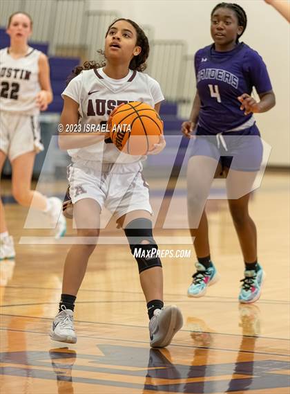 Thumbnail 1 in Austin High vs. Cedar Ridge (I45 Showdown) photogallery.