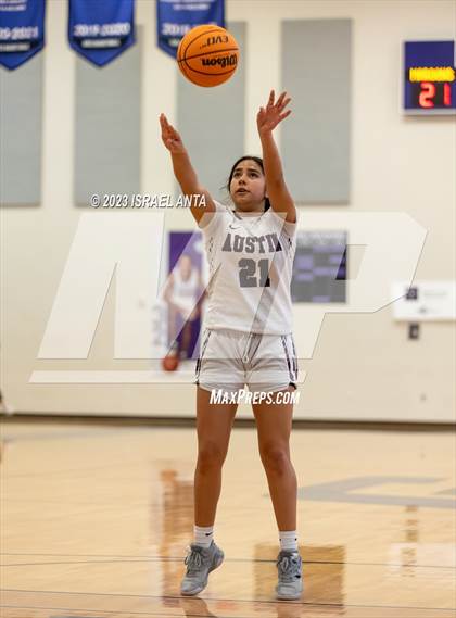 Thumbnail 3 in Austin High vs. Cedar Ridge (I45 Showdown) photogallery.
