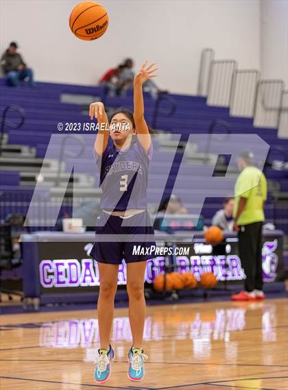 Thumbnail 2 in Austin High vs. Cedar Ridge (I45 Showdown) photogallery.