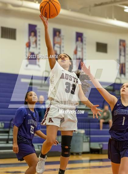 Thumbnail 2 in Austin High vs. Cedar Ridge (I45 Showdown) photogallery.