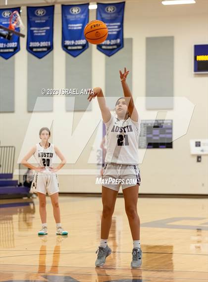 Thumbnail 3 in Austin High vs. Cedar Ridge (I45 Showdown) photogallery.