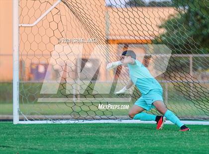Thumbnail 3 in Village Christian Academy vs. South View (Miller Crew ‘Battle for the Bell’) photogallery.
