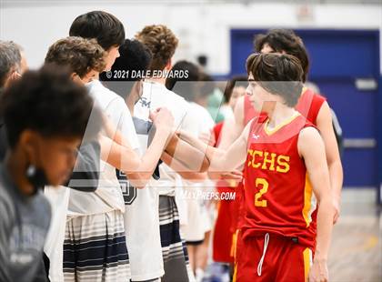 Thumbnail 2 in Cathedral Catholic vs San Marcos (Mira Mesa Marauders JV Classic) photogallery.