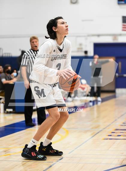 Thumbnail 3 in Cathedral Catholic vs San Marcos (Mira Mesa Marauders JV Classic) photogallery.