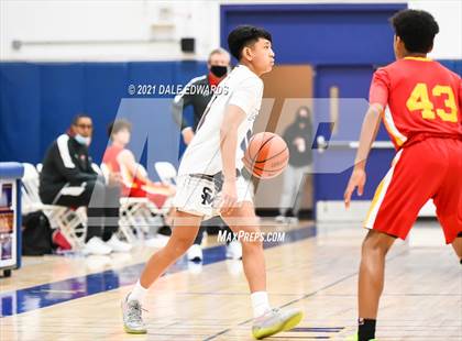 Thumbnail 3 in Cathedral Catholic vs San Marcos (Mira Mesa Marauders JV Classic) photogallery.