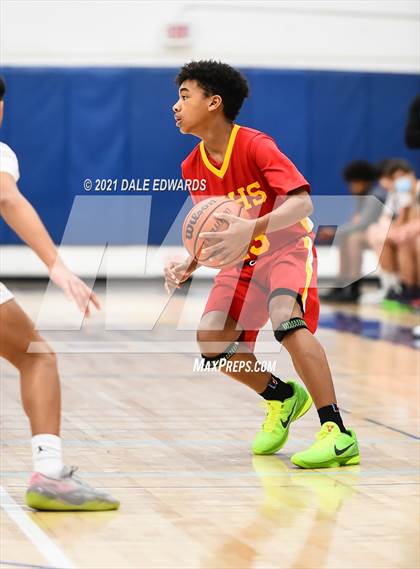 Thumbnail 3 in Cathedral Catholic vs San Marcos (Mira Mesa Marauders JV Classic) photogallery.