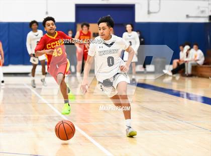 Thumbnail 3 in Cathedral Catholic vs San Marcos (Mira Mesa Marauders JV Classic) photogallery.