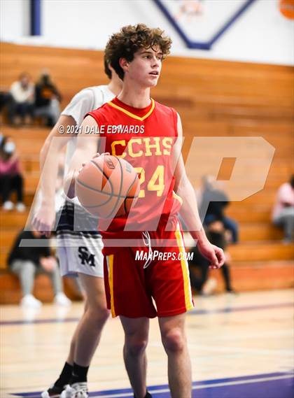 Thumbnail 3 in Cathedral Catholic vs San Marcos (Mira Mesa Marauders JV Classic) photogallery.