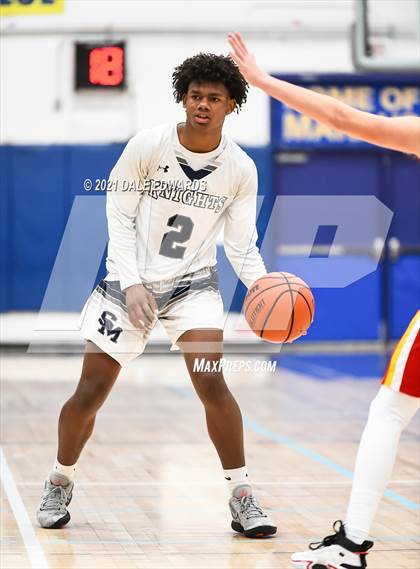 Thumbnail 2 in Cathedral Catholic vs San Marcos (Mira Mesa Marauders JV Classic) photogallery.