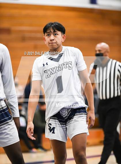 Thumbnail 2 in Cathedral Catholic vs San Marcos (Mira Mesa Marauders JV Classic) photogallery.
