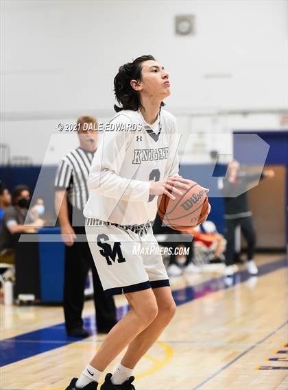 Thumbnail 1 in Cathedral Catholic vs San Marcos (Mira Mesa Marauders JV Classic) photogallery.