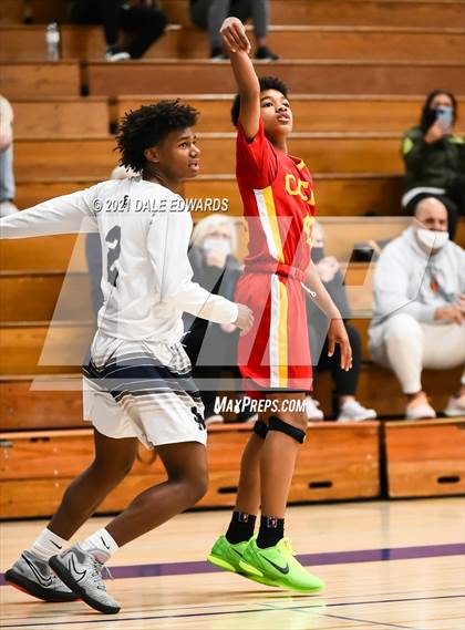 Thumbnail 1 in Cathedral Catholic vs San Marcos (Mira Mesa Marauders JV Classic) photogallery.