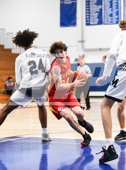 Thumbnail 3 in Cathedral Catholic vs San Marcos (Mira Mesa Marauders JV Classic) photogallery.