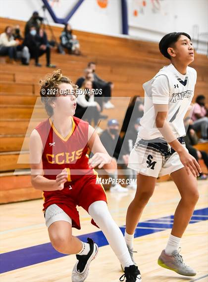 Thumbnail 1 in Cathedral Catholic vs San Marcos (Mira Mesa Marauders JV Classic) photogallery.