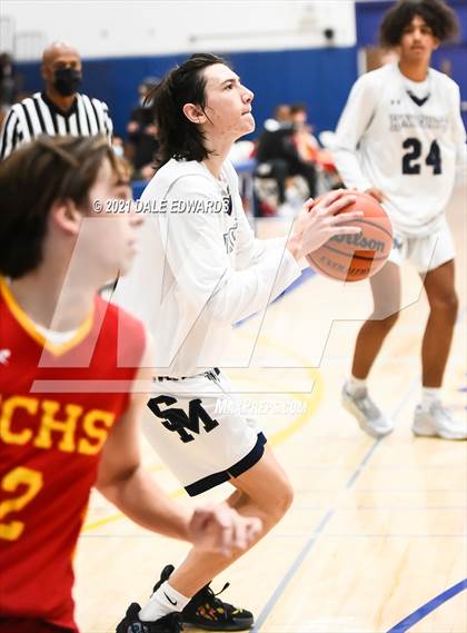 Thumbnail 1 in Cathedral Catholic vs San Marcos (Mira Mesa Marauders JV Classic) photogallery.