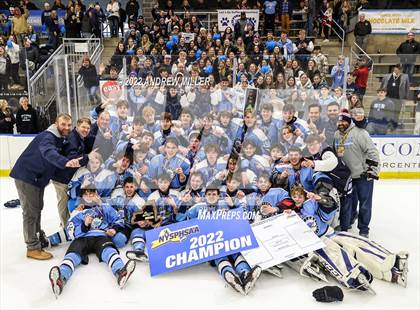Thumbnail 2 in Suffern vs. West Genesee (NYSPHSAA D1 Final) photogallery.