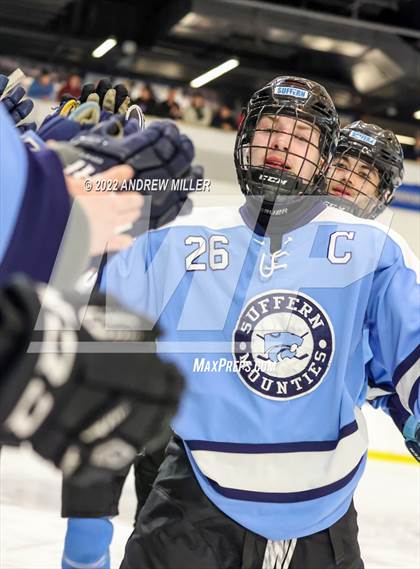 Thumbnail 1 in Suffern vs. West Genesee (NYSPHSAA D1 Final) photogallery.