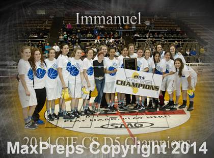 Thumbnail 1 in  Immanuel vs. Kern Valley (CIF CS D5 Final) photogallery.