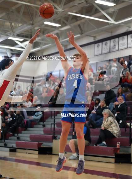 Thumbnail 1 in St. Thomas Catholic vs. Parish Episcopal (TAPPS 6A Regional Final) photogallery.