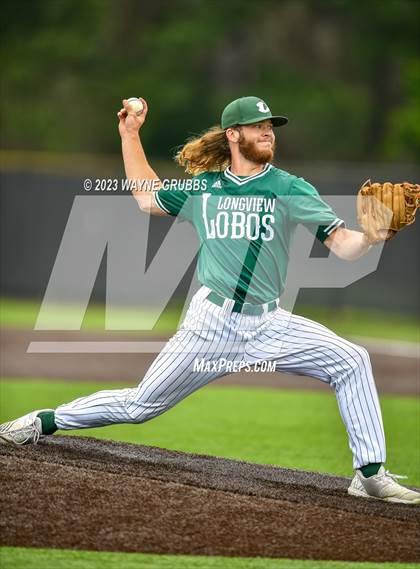 Thumbnail 2 in Hallsville vs. Longview (UIL 5A Regional Quarterfinal Game 2) photogallery.