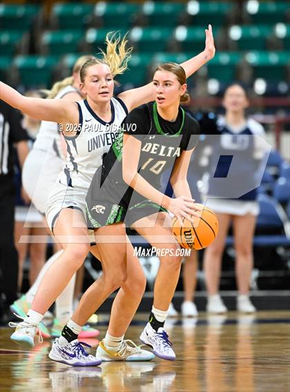 Thumbnail 2 in Delta vs. University (CHSAA 4A State Final) photogallery.