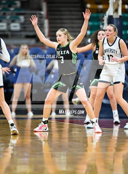 Thumbnail 3 in Delta vs. University (CHSAA 4A State Final) photogallery.
