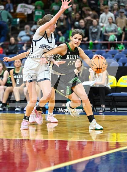 Thumbnail 2 in Delta vs. University (CHSAA 4A State Final) photogallery.