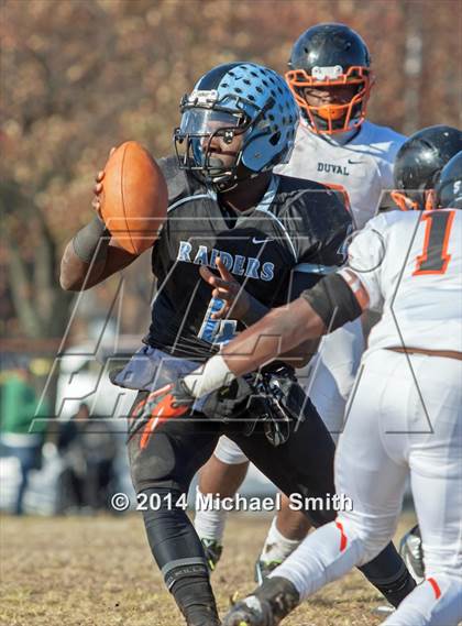 Thumbnail 2 in DuVal vs Eleanor Roosevelt (MPSSAA 4A South Region Final) photogallery.