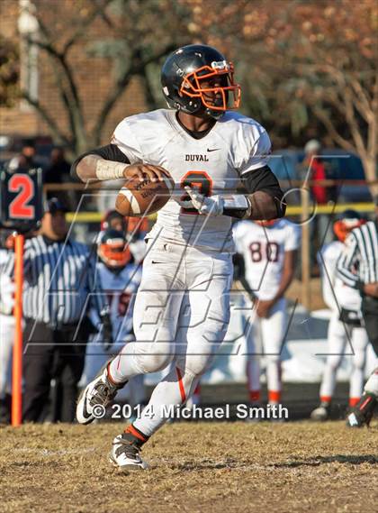 Thumbnail 1 in DuVal vs Eleanor Roosevelt (MPSSAA 4A South Region Final) photogallery.