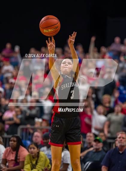 Thumbnail 3 in Huntington vs. Shallowater (UIL 3A Basketball Final) photogallery.
