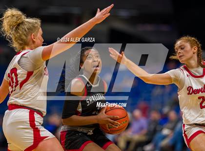 Thumbnail 1 in Huntington vs. Shallowater (UIL 3A Basketball Final) photogallery.