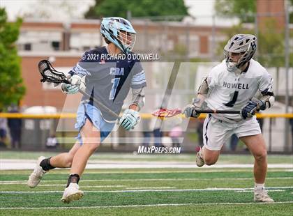 Thumbnail 2 in Christian Brothers Academy vs Howell photogallery.