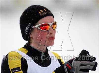 Thumbnail 1 in NYSPHSAA Girls 7.5K Nordic Skate Race @ Lake Placid photogallery.