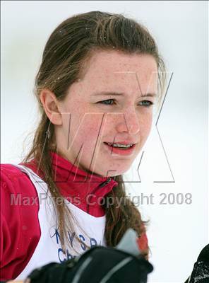 Thumbnail 3 in NYSPHSAA Girls 7.5K Nordic Skate Race @ Lake Placid photogallery.
