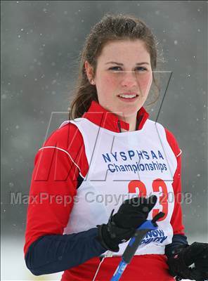 Thumbnail 1 in NYSPHSAA Girls 7.5K Nordic Skate Race @ Lake Placid photogallery.