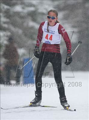 Thumbnail 2 in NYSPHSAA Girls 7.5K Nordic Skate Race @ Lake Placid photogallery.